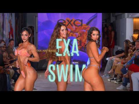 EXA Swim | Art Basel Runway Statement