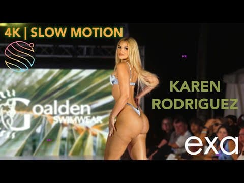 Karen Rodriguez | Exa Models | Slow Motion | Miami Swim Week 2024