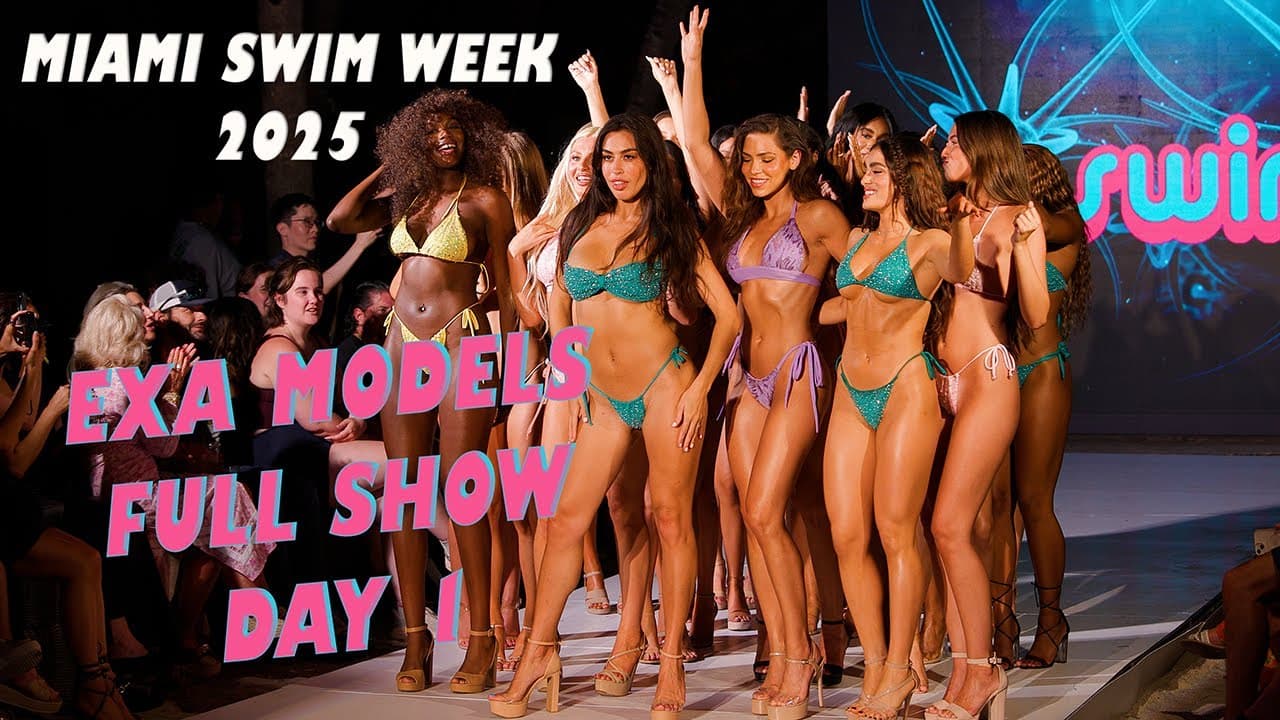 Exa Models Full Day 1 Show | Miami Swim Week 2025 [4K]