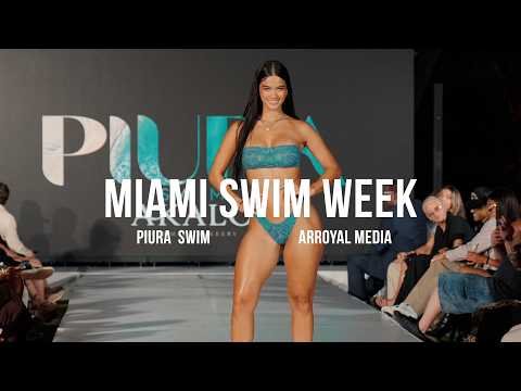 Miami Swim Week 2026 Model Fashion Show 4K Slow Motion · Piura Swim