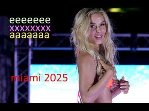 Best Highlights Miami Bikinis Swim Week · Top Swimwear Designs