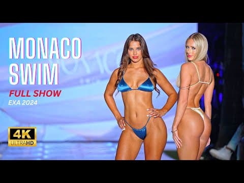 Monaco Swim Unveiled: Bold & Exclusive at Art Basel Miami Exa Shows in 4K