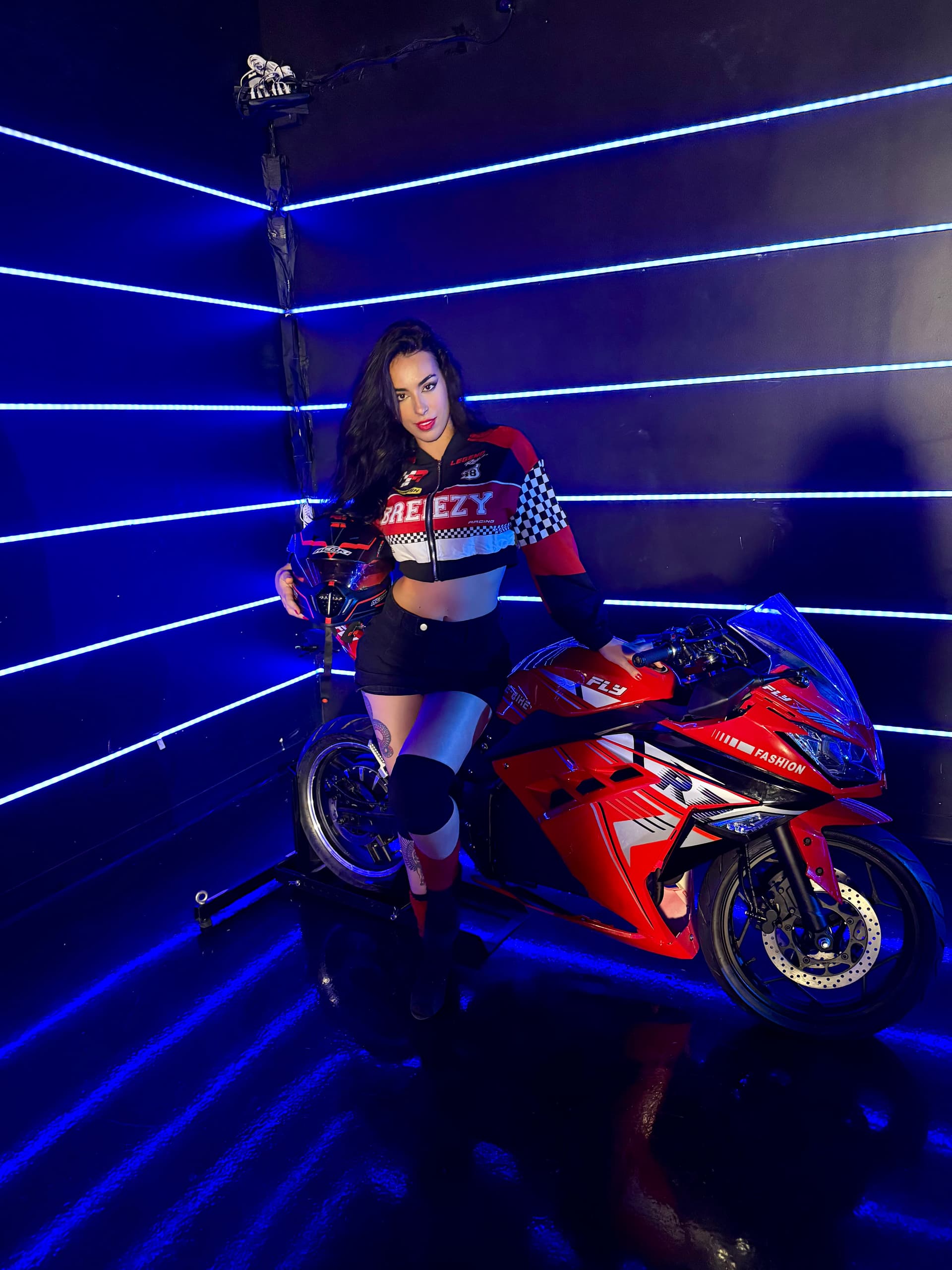 After filming a heels choreography inspired by “Sports Car” 🏎️